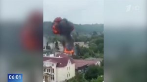 ВС РФ ударили "Геранями" по военкомату в Черкасской области Украины: видео