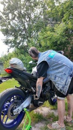 Звук Yamaha MT09