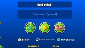 прохожу свои уровни в Geometry Dash