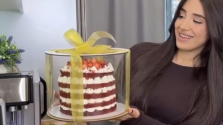 Торт «Красный Бархат»...🎂🍰😋    Рецепт в описании ✍️