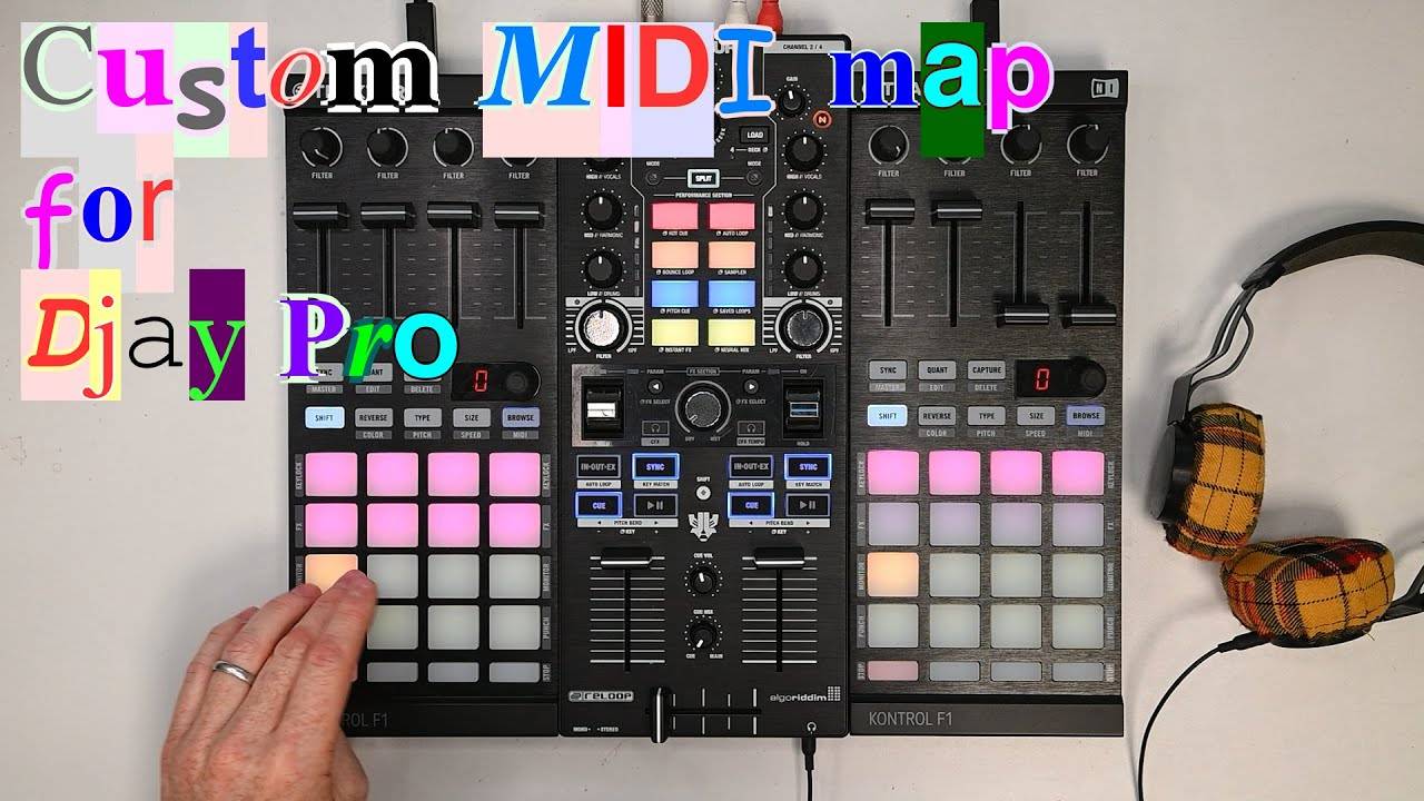 Djay Pro Ultimate Modular Setup: Free MIDI-Mapping!