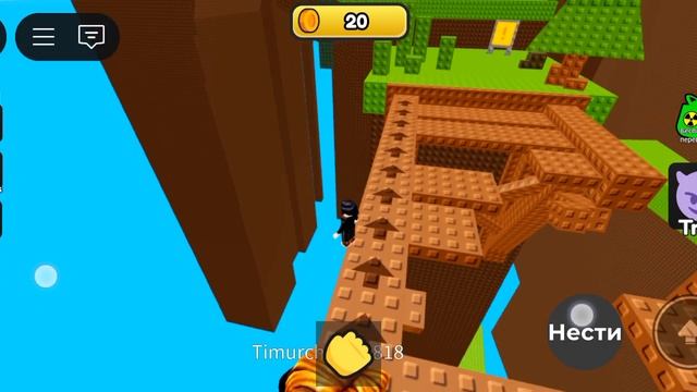 играем в роблокс в игру паучков.