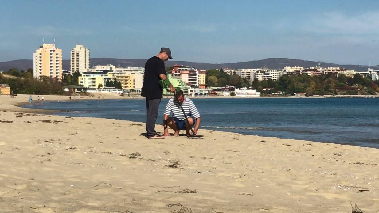 Путешествие в Болгарию, Солнечный берег, ДОТы, кладоискатели, античные монеты, часть 1 смотреть онлайн