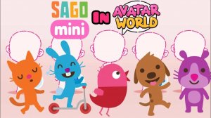 Создаём персонажей Sago Mini в Avatar World 🐣✨