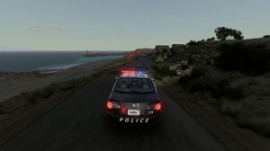 Полицейская машина в действии —  реализм на максимум