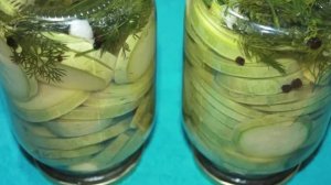 Кабачки Маринованные на Зиму по этому рецепту не надоедают. Очень вкусные, хрустящие!