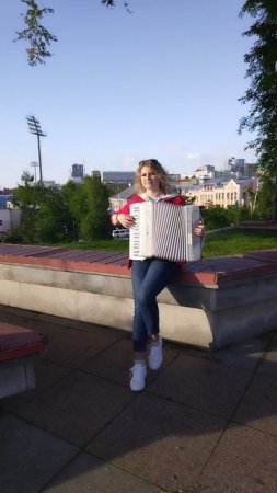 #нарасслабоне 😎 #ГородуУморяПосвящается💖🌊 #УльянаАкКОрди  #вживуюещёкруче #accordion #akkor