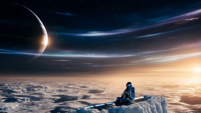 Chill in Deep Space This Frozen Cosmic Desert Will Blow Your Mind ❄️🌌 (Ambient Sci-Fi)