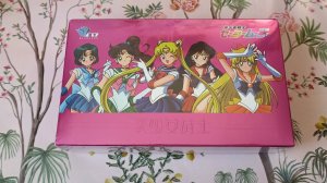 Китайские карты Сейлор Мун. Тёмно розовый бокс.