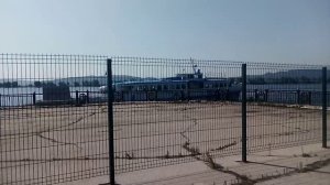 Омик на речном вокзале
