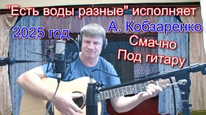 А. Кобзаренко
"Есть воды разные"