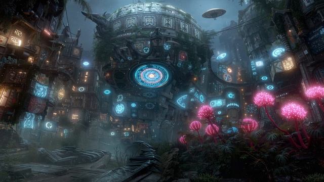 Floating Nexus Cyberpunk Ambience  Chill Beats for Coding & Deep Focus #cyberlofi #codingbeats