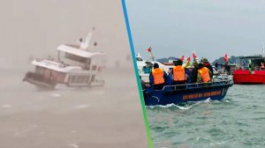 Трагедия во Вьетнаме: круизный катер затонул во время шторма, погибли десятки человек