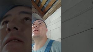 потолок черновой вариант в баню