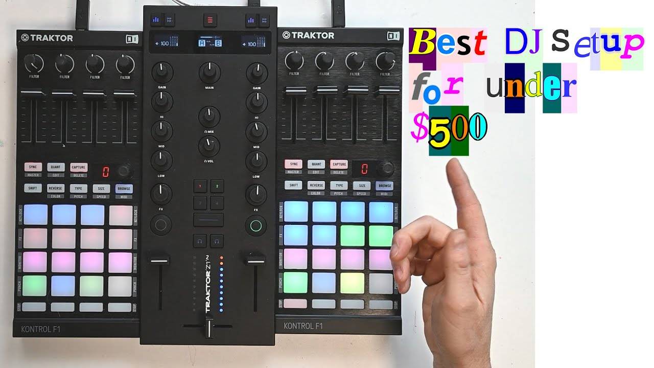 Native Instruments Traktor Z1 + Traktor F1: Best DJ Setup Under $500