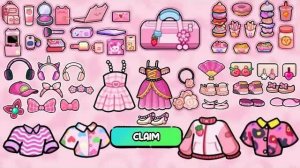 Розовые аксессуары в Avatar World