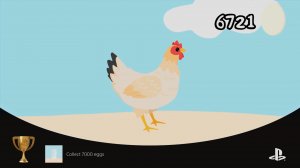 (Ps4/Ps5) - игра The Chick C (достижение - "Collect 7000 eggs - Соберите 7 000 яиц.").