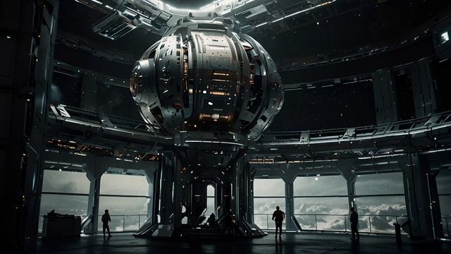 SPACE STATION - Space Sci-Fi Ambient Music