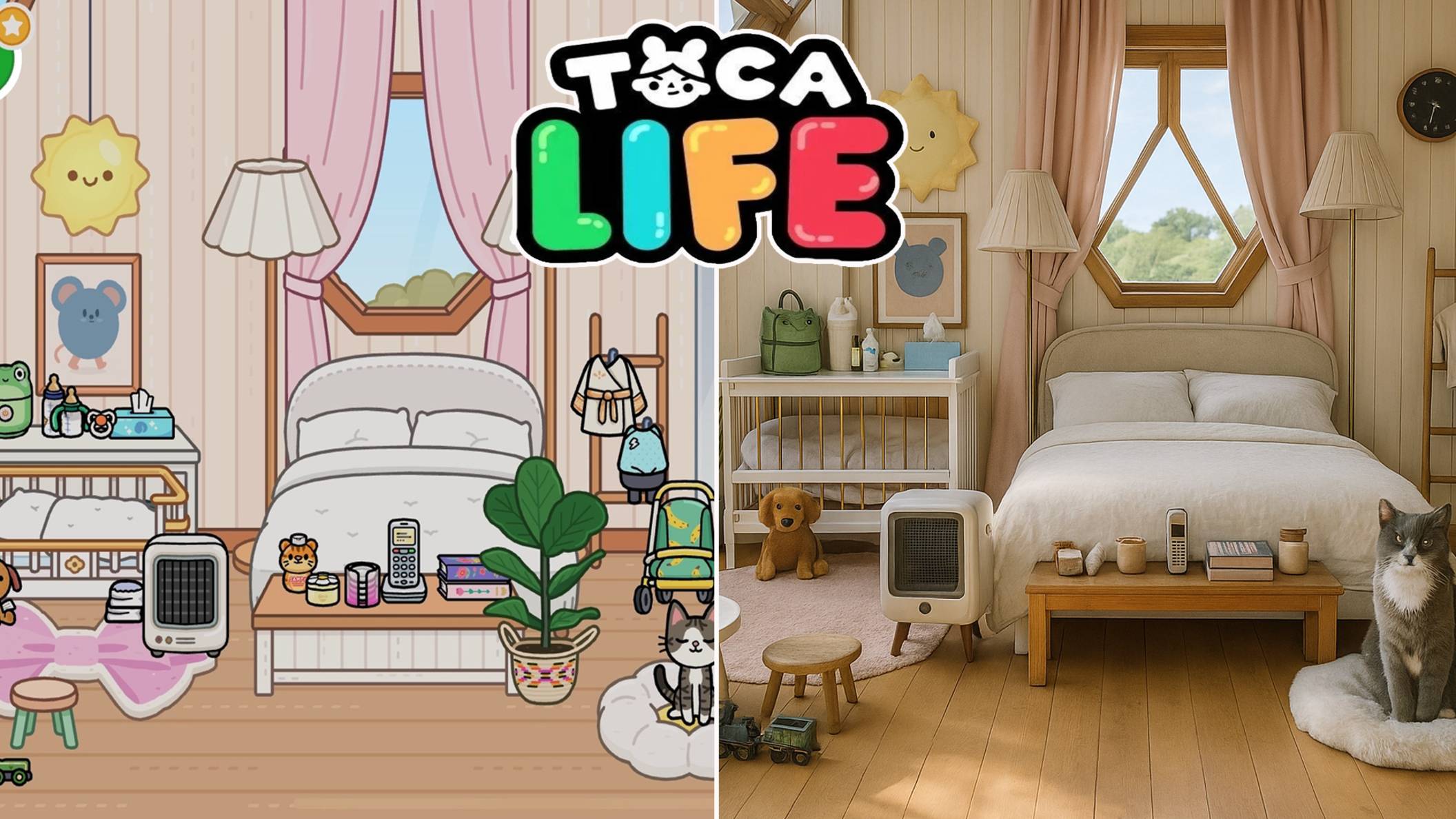 Дизайн в Тока Бока 🏡 Игра VS Реальность смотреть онлайн