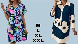 ✨✨✨✨ Сделайте выкройку СТИЛЬНОГО платья для размеров от M до XXL! Идеально подходит для начинающих.