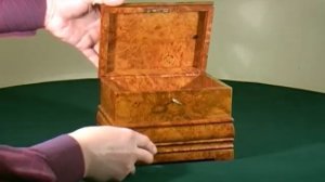 "Вятский кап" - Шкатулка для ювелирных украшений с тремя секретными отделениями