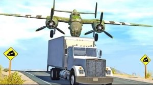 Безумные аварии на BeamNG Drive #9