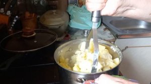 Как приготовить ароматное,чесночное пюре.Мой оригинальный рецепт.