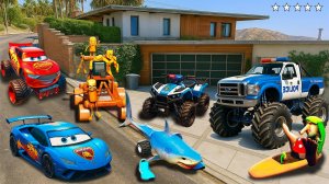 СОБРАЛ КОЛЛЕКЦИЮ САМЫХ РЕДКИХ МАШИН В ГТА 5! РЕАЛЬНАЯ ЖИЗНЬ ВОРОВ ОБЗОР МОДА GTA 5 ОНЛАЙН