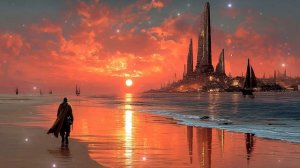Echo of the Citadel Space ambient music SciFi music for relaxing and chill