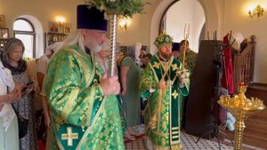 МИТРОПОЛИТ ИГНАТИЙ СОВЕРШИЛ ВСЕНОЩНОЕ БДЕНИЕ В ХРАМЕ ПРЕПОДОБНОГО СЕРГИЯ РАДОНЕЖСКОГО Г. САРАТОВА