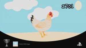 (Ps4/Ps5) - игра The Chick C (достижение - "Collect 3000 eggs - Соберите 3 000 яиц.").