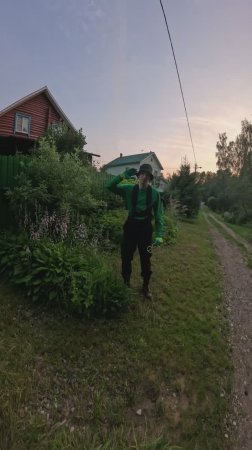 Покосил за забором