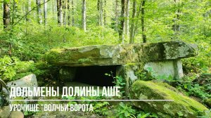 Дольмены долины Аше, урочище "Волчьи ворота"