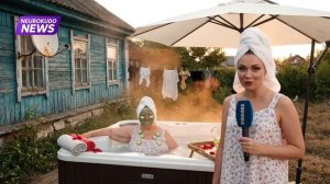 ИИ бабуля в джакузи