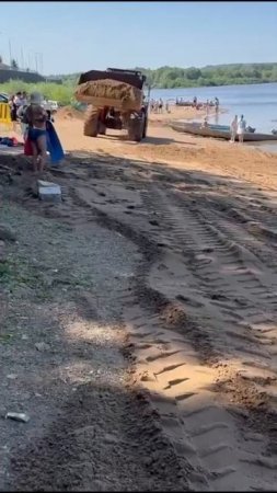 В ВЯТСКИХ ПОЛЯНАХ ПОЯВИЛАСЬ НОВАЯ ЗОНА ОТДЫХА У РЕКИ