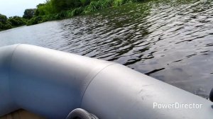 "прима" весельная лодка, с мотором