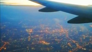 Полет над ночной Москвой