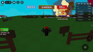 Выращиваю свой сад в Grow A Garden