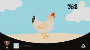 (Ps4/Ps5) - игра The Chick C (достижение - "Collect 1000 eggs - Соберите 1 000 яиц.").