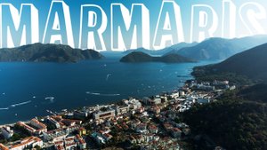 Турция / Мармарис с высоты птичьего полета / Marmaris footage on the drone / Relax video 4k