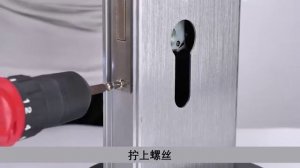 Монтаж умного замка с биометрией SmartLock 5050