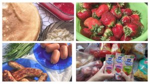 Погода испортилась // Гусеницы атакуют //  Закупка продуктов в Магните