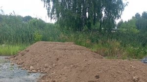 19-07-2025Подготовка основания для укладки тротуарной плитки.Залежи в земле.