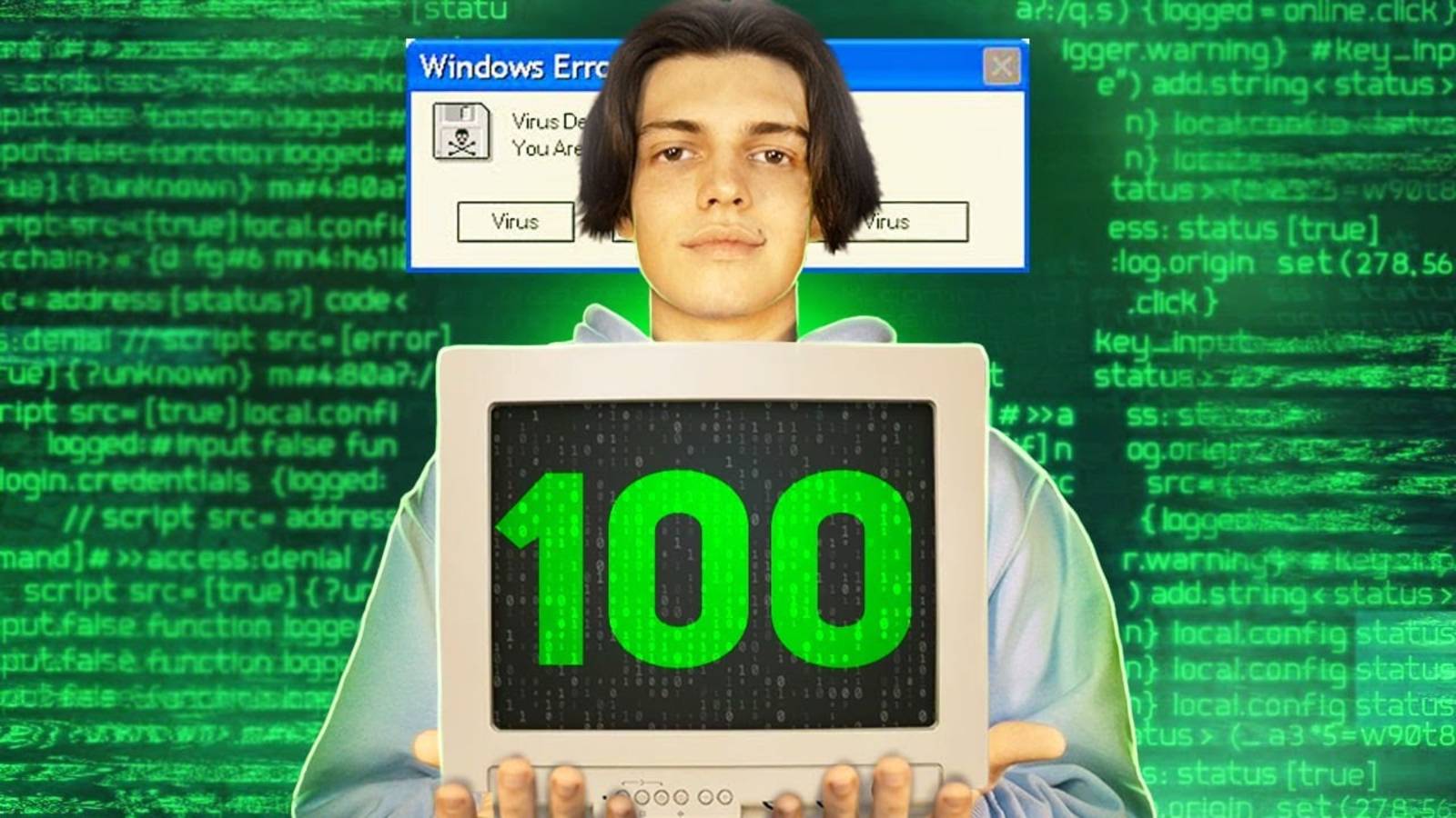 Я СКАЧАЛ 100 ВИРУСОВ НА СВОЙ ПК (не повторять!) смотреть онлайн