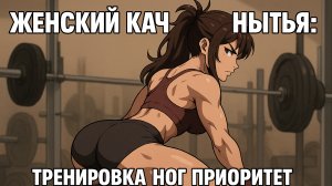 ЖЕНСКИЙ КАЧ БЕЗ НЫТЬЯ| ТРЕНИРОВКА НОГ С ПОДОПЕЧНОЙ