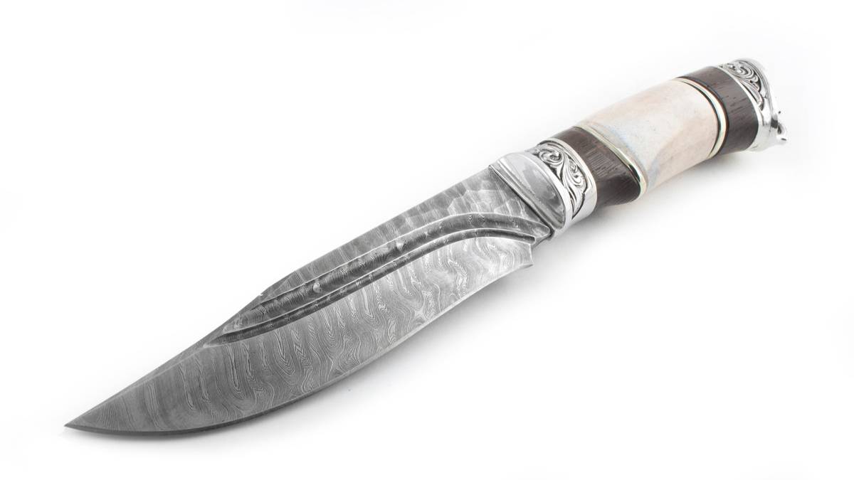 НОЖ РЫСЬ ОХОТНИЧИЙ НОЖ СДЕЛАН В КИЗЛЯРЕ. смотреть онлайн