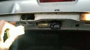 Замена Лампочек подсветки номера ВАЗ 2114 2113 2108 2109