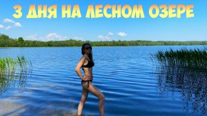 ВОТ ЭТО ОТДЫХ!!!!КЕМПИНГ. ЖИВЁМ  НА ОЕРЕ В ЛЕСУ