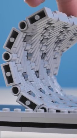 Lego изогнутое полотно дороги