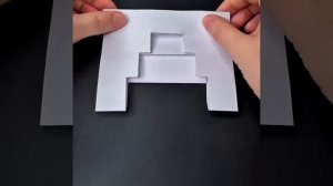 Открытка из бумаги